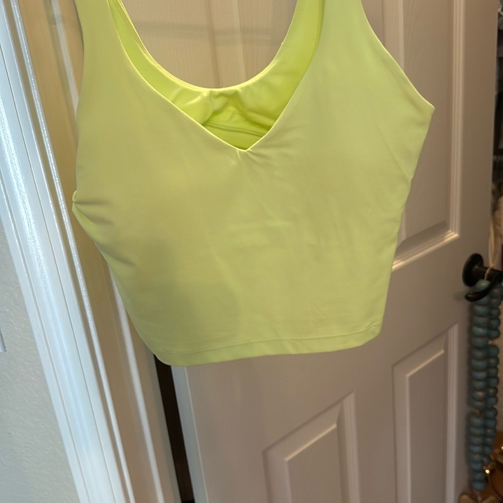 Lululemon Align Tank -Faded Zap NWOT